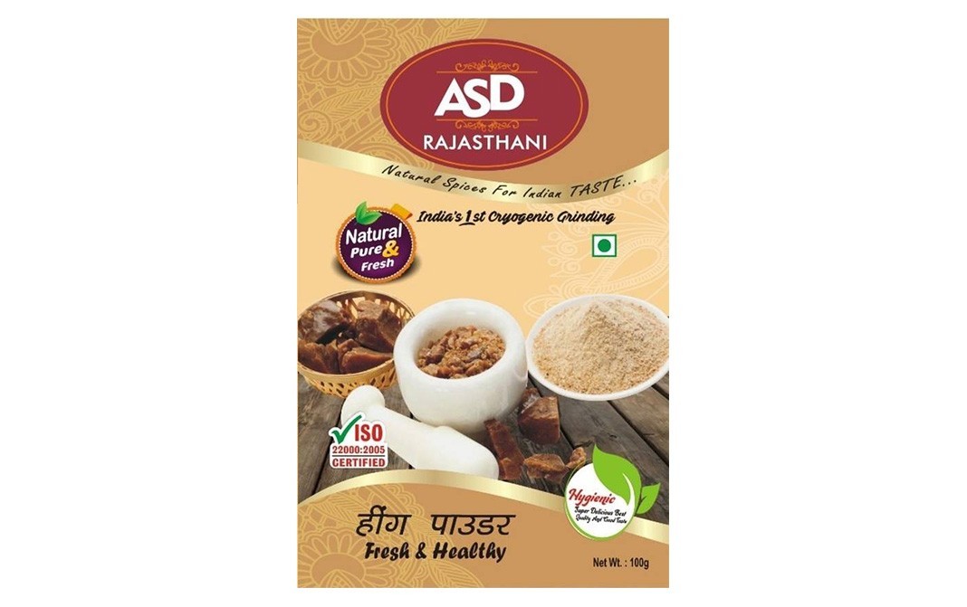 ASD Rajasthani Hing Powder    Box  100 grams